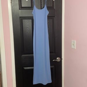 Long spaghetti strap dress